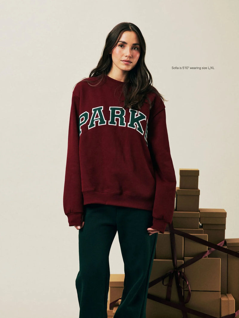 Holiday Varsity Mockneck